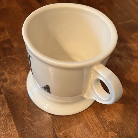 Anthropologie Initial Letter Coffee Tea Mug Set 4 L O V E LOVE Monogram - Picture 4 of 13